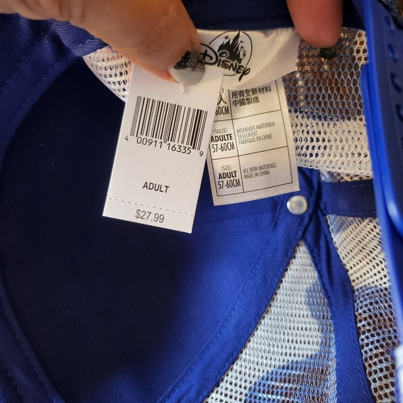 Finding Nemo Dory Disney Parks OS Unisex Adjustable Breathable Hat - Picture 6 of 6